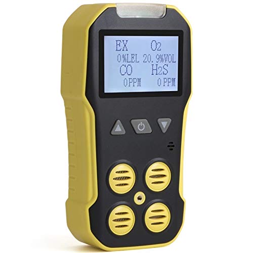 【中古】【未使用・未開封品】Forensics USA NIST キャリブレーション 4 ガスモニター | O2 CO H2S LEL | USB充電式 |