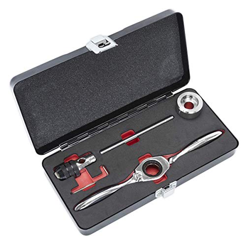 【中古】【未使用・未開封品】Sealey AK3027 双方向ラチェットタップ&ダイホルダー5点セット