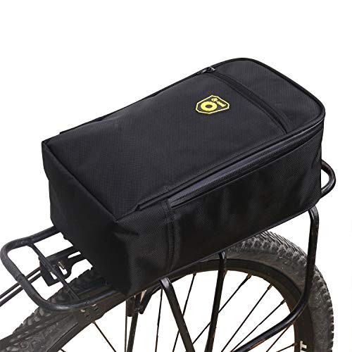 【中古】【未使用・未開封品】自転車後部用バッグ 自転車バックシート 荷物置き/アウトドアスポーツ サイクリングラック用パック キャリアアクセサリー/防水収納 トランクポー
