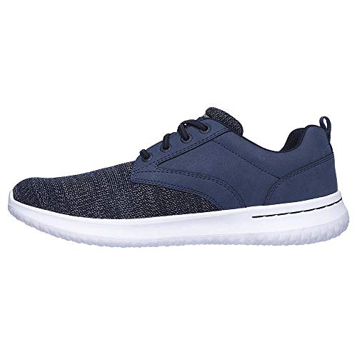 【中古】【未当て嵌める・未開封品】Skechers メンズ 置き目とっ始め 調教師, ブルーネイビーネイビーネイビーネイビー。, 10