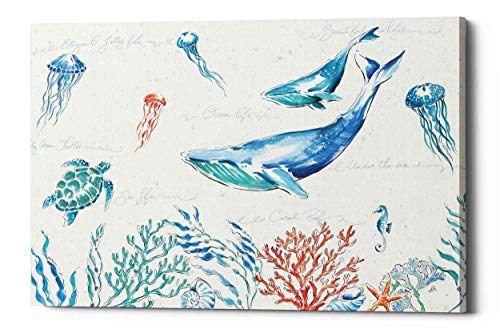【中古】【未使用・未開封品】Epic Graffiti Maritime I キャンバスウォールアート 45.72cm x 66.04cm、ブルー｜AJIMURA-SHOP