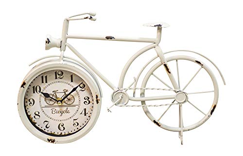 【中古】【未使用・未開封品】CWI Gifts ファームハウスホワイト自転車時計 25,383円