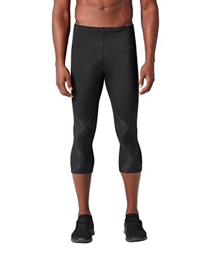 【中古】【未使用・未開封品】(Small, Black) - CW-X 3/4 Capri Stabilyx High Performance Compression Sports Tight 30,784円