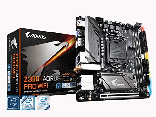 【中古】【未当て嵌める・未開封品】GIGABYTE Z390 I AORUS PRO WIFI Mini-ITX ゲーミングマザーボード [Intel Z390心付け書き割り積み上げる] MB4609