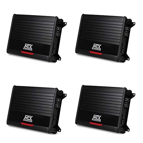 【中古】【未当て嵌める・未開封品】MTX 500 ワット RMS 力強さ モノ D 二階建てバス ステレオ 鉄道車両オーディオ アンプリファイアー アンプリファイアー (4容器に並べる)