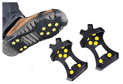 【中古】【未使用・未開封品】Toasis アイスグリップ スノースパイク クランポン トラクションクリート スタッドグリッパー シューズブーツ用 (L (靴サイズ:女性8-10/男性6.5- 18,492円