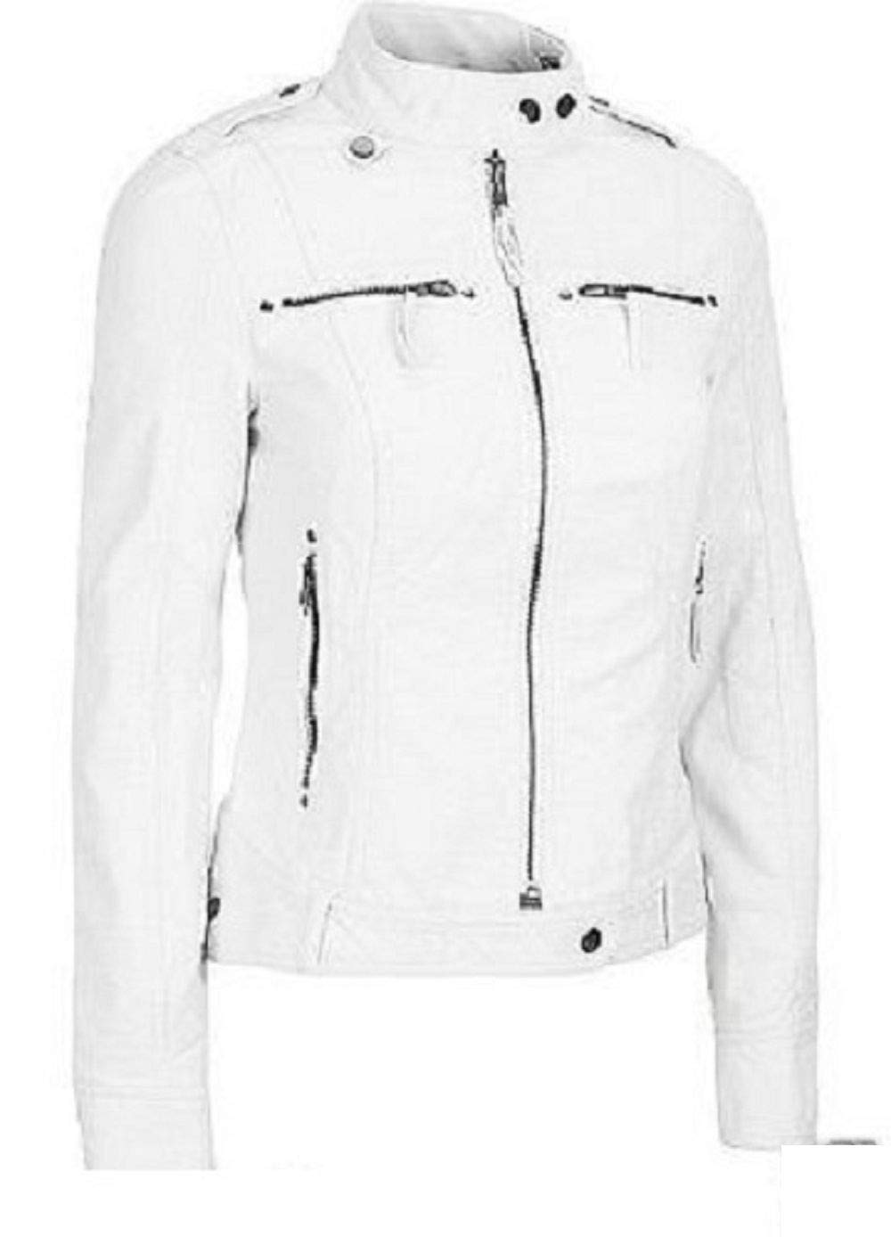 【中古】【未当て嵌める・未開封品】New Fashion Style OUTERWEAR レディース US 大きさ: Medium 色つや: 白いこと