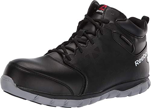 【中古】【未当て嵌める・未開封品】[リーボック] Work Mens Sublite Cushion Work Mid Work/Duty Oxford Shoes