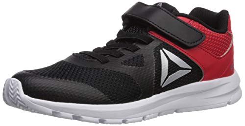 【中古】【未使用・未開封品】Reebok Boys' Rush Runner Alternate Closure Running Shoe, Black/Red/Silver, 1 M US Infant｜AJIMURA-SHOP
