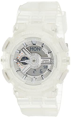 【中古】【未当て嵌める・未開封品】BA-110CR-7A Casio Baby-G 薄墨色 亭主もち アナログ - デジタル 心地よい 石英 外国でさし出し Casio