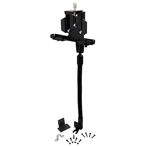【中古】【未使用・未開封品】ARKON TAB48825MM 堅牢なロック式タブレットシートレールまたはフロアマウント iPad Air 2 iPad Pro iPad 小売り用 ブラック
