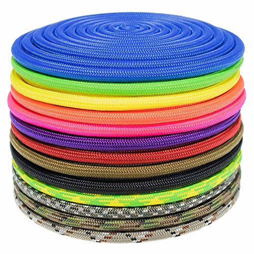 【中古】【未使用・未開封品】ナイロン アクセサリーコード 1/4インチ（6mm）・5/16インチ（8mm） Paramax?ナイロン紐 - 多目的 実用的 - 犬やペットの首輪、ベルト、ギアバ