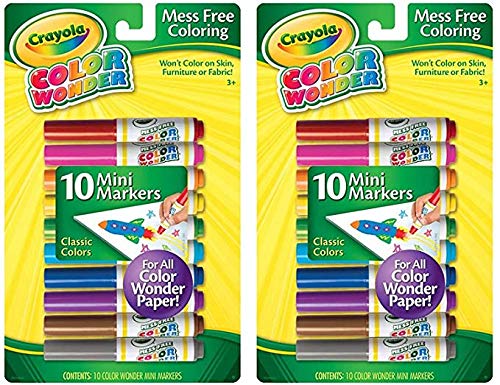 【中古】【未使用・未開封品】Crayola Color Wonder Markers, 10 Count (2-pack)|AJIMURA-SHOP