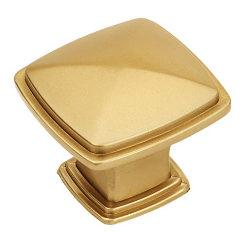 【中古】【未使用・未開封品】Cosmas 4391GC ゴールド シャンパン モダン キャビネット 金具 ノブ 1-1/4インチ 正方形 10個パック｜AJIMURA-SHOP