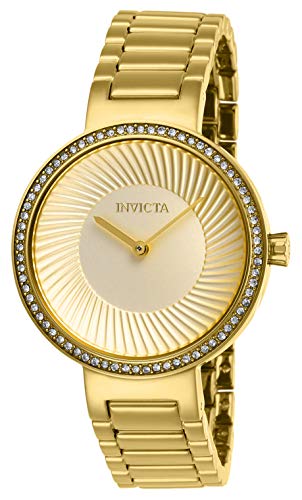 【中古】【未使用・未開封品】Invicta Women's 27001 Specialty Quartz 2 Hand Gold Dial Watch|AJIMURA-SHOP