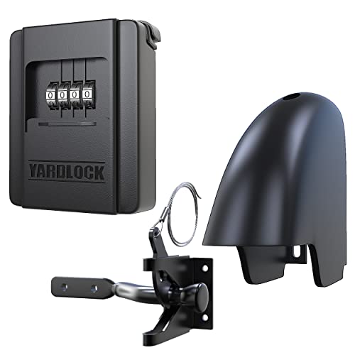 【中古】【未使用・未開封品】Yardlock キーレス木製ゲートコンビネーションロックキット
