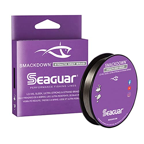 【中古】【未使用・未開封品】Seaguar スマックダウンライン 150ヤード 15ポンド試験済み 直径006 ステルスグレー