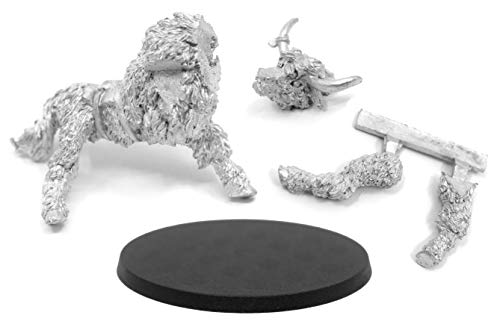 【中古】【未使用・未開封品】Stonehaven Yak Mount ミニチュアフィギュア (28mmスケールテーブルトップウォーゲーム用) - 米国製