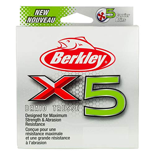 【中古】【未使用・未開封品】Berkley X5BBK65-22 X5 Lo-Visグリーン編組釣り糸、2188ヤード、65ポンド、2188ヤード/65ポンド、低ビスグリーン|AJIMURA-SHOP