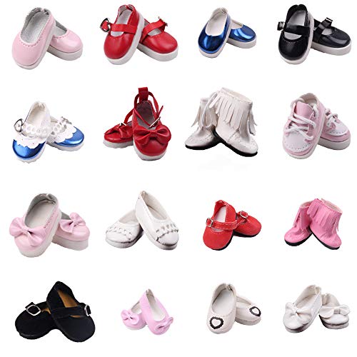 【中古】【未使用・未開封品】BBTOYS 人形用靴 6足組 14インチ Wellie Wishers 人形用 (NO:1)
