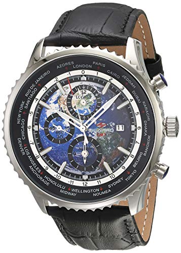 【中古】【未使用・未開封品】Seapro Men's Meridian World Timer GMT - Blue｜AJIMURA-SHOP