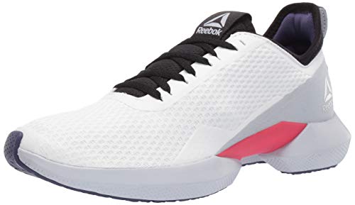 【中古】【未使用・未開封品】Reebok Women's Interrupted Sole Running Shoe, White/Black/Grey, 7 M US