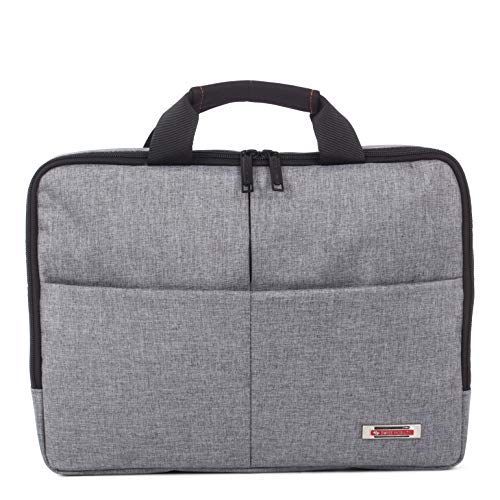 【中古】【未使用・未開封品】Swiss Mobility スターリング スリム エグゼクティブ ブリーフケース 15.6インチ ノートパソコンポケット付き 高さ10-1/4インチ x 幅1-3/4インチ