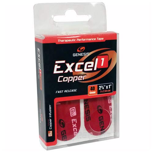 【中古】【未当て嵌める・未開封品】Genesis Excel Copper 1 Performance Tape Red