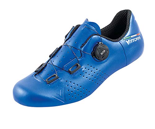 【中古】【未当て嵌める・未開封品】ビット後ろ側(Vittoria) アライズ[ALISE] 青色 40【25.5糎】 その他-靴