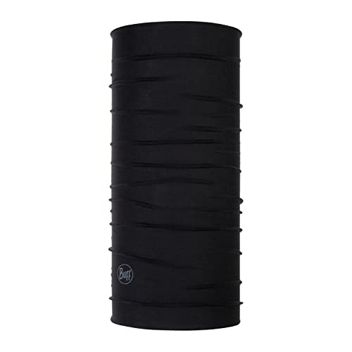 【中古】【未使用・未開封品】BUFF COOLNET UV PLUS TUBULAR SOLID BLACK HEADWEAR