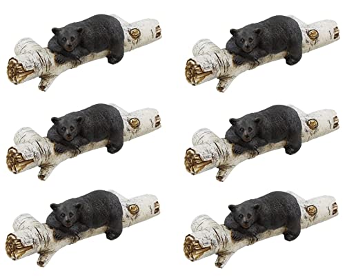 【中古】【未使用・未開封品】Black Bear 引き出しプル (6パック) 取り付けネジ付き