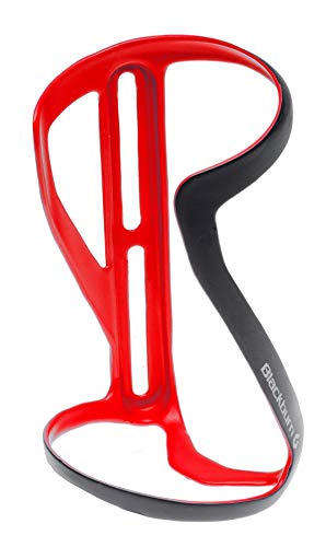 【中古】【未当てはめる・未開封品】Blackburnクラッチカーボンサイドエントリーバイクボトルケージ (赤いこと、左)