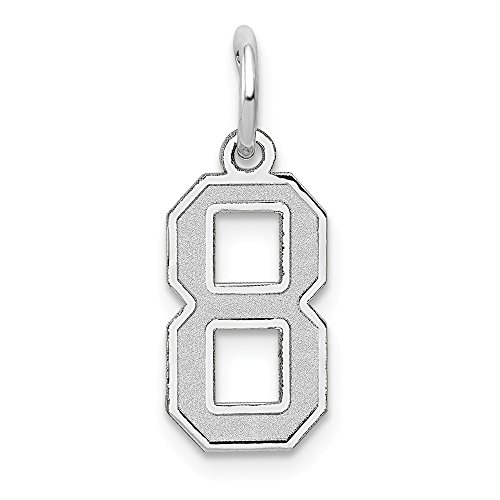 【中古】【未当て嵌める・未開封品】Jewels By Lux 14k 白いことゴールド スモール 繻子 電話番号0 惹きつける