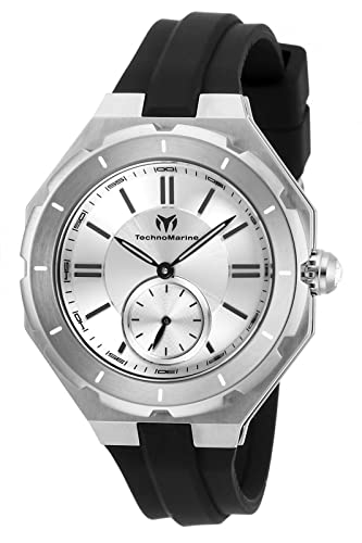 【中古】【未当て嵌める・未開封品】Technomarine Women\u0027s TM-118001 Quartz 3 Hand Silver Dial Watch