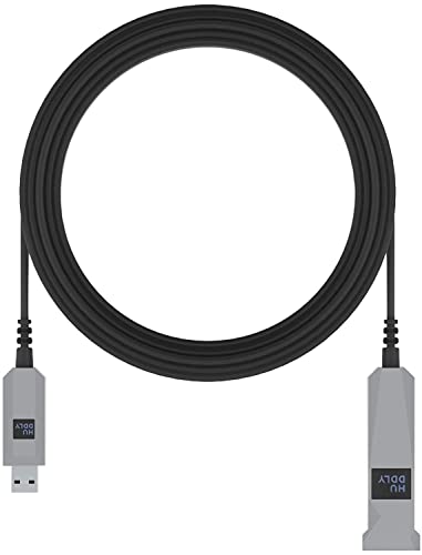 【中古】【未当て嵌める・未開封品】Huddly USB 3.0 AOC 資料移らす有線テレビ 32.81フート (USB-A雄からUSB-A刃針)