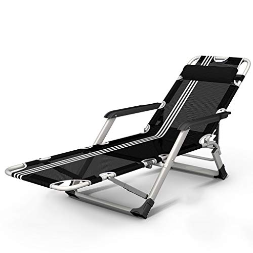 【中古】【未使用・未開封品】FKBED スチール製 折りたたみ式 ビーチ プール キャンプ シングルベッド/折りたたみ椅子 (2565178cm)