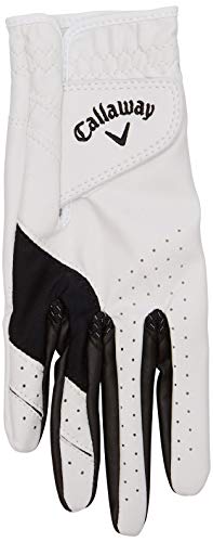 【中古】【未使用・未開封品】Callaway Golf X ジュニアゴルフグローブ 右手用 Mサイズ ホワイト