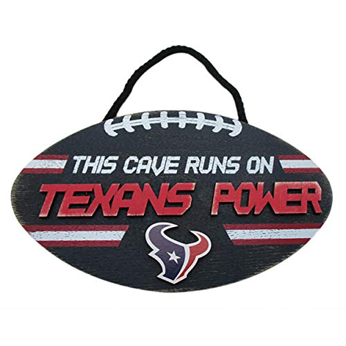 【中古】【未使用・未開封品】Forever Collectibles NFL ヒューストン・テキサンズ フットボール パワーウッド チームカラー ワンサイズ｜AJIMURA-SHOP