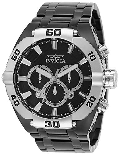 【中古】【未当て嵌める・未開封品】Invicta Men\u0027s 27260 Coalition Forces Quartz 3 Hand Black Dial Watch