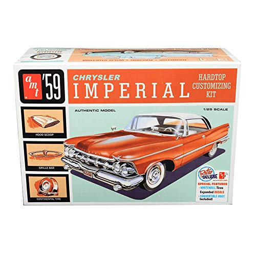 【中古】【未使用・未開封品】AMT 1/25 1959 クライスラー インペリアル プラモデル AMT1136 成型色