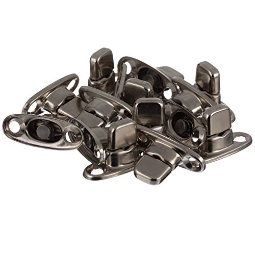 【中古】【未使用・未開封品】Seachoice 59403 Twist Studs with 2-Hole Screw Base ? Nickel-Plated Brass ? Bag of 15