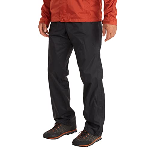 【中古】【未当て嵌める・未開封品】MARMOT PreCip Eco フルジップパンツ 黒いこと XL
