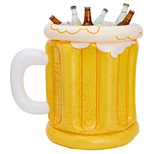【中古】【未使用・未開封品】空気注入式ビールマグクーラー プールパーティー用品 BBQ ビーチパーティー用 (23インチ)|AJIMURA-SHOP