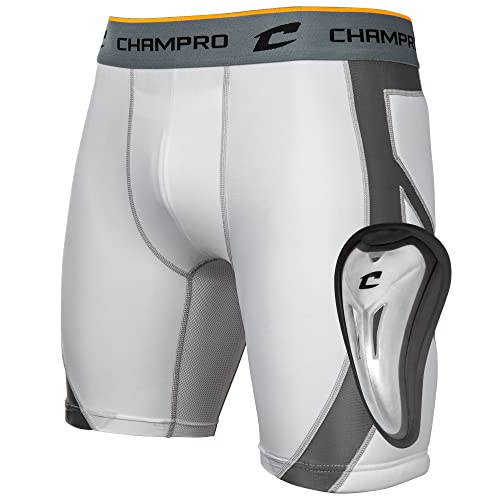 【中古】【未使用・未開封品】CHAMPRO ガールズ 巻き上げ式 着圧 スライドショーツ カップ付き