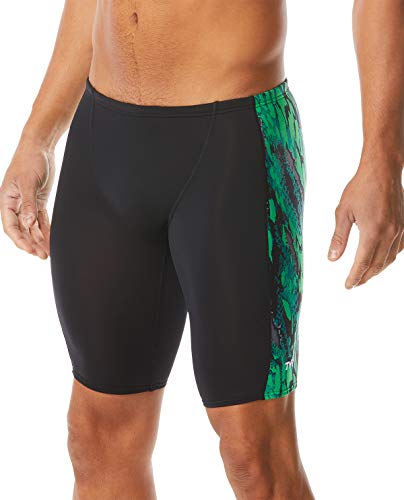 【中古】【未当て嵌める・未開封品】TYR SWIMWEAR メンズ US 大いさ: 30 色合い: 緑であること 水泳-メンズ競技水着-競技水着