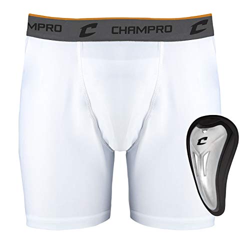 【中古】【未当て嵌める・未開封品】CHAMPRO 青少年 締め付けるボクサーさる股引き 優勝杯付き添い人 M
