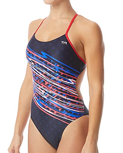 【中古】【未使用・未開封品】TYR SWIMWEAR レディース US サイズ: 36 カラー: ブルー