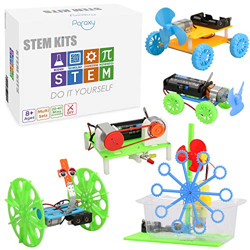 【中古】【未使用・未開封品】5 Set STEM Kit,DC Motors Mini Motor Electronic Assembly Kit Intro to Engineering, Cars, Circuit Building DIY Science Experiments Projec｜AJIMURA-SHOP 7,336円