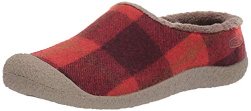 【中古】【未当て嵌める・未開封品】KEEN ウィメンズ 室内シューズ Howser スライドローファー US 大きさ: 9.5 色つや: 赤いこと