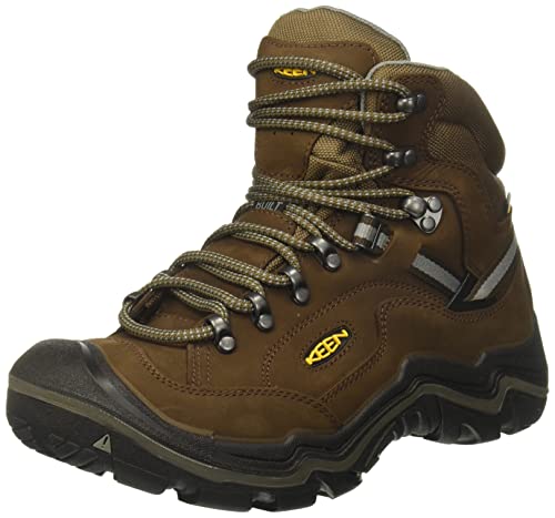 【中古】【未使用・未開封品】[キーン] トレッキングシューズ DURAND II MID WP WIDE メンズ CASCADE BROWN/GARGOYLE 25.0 cm